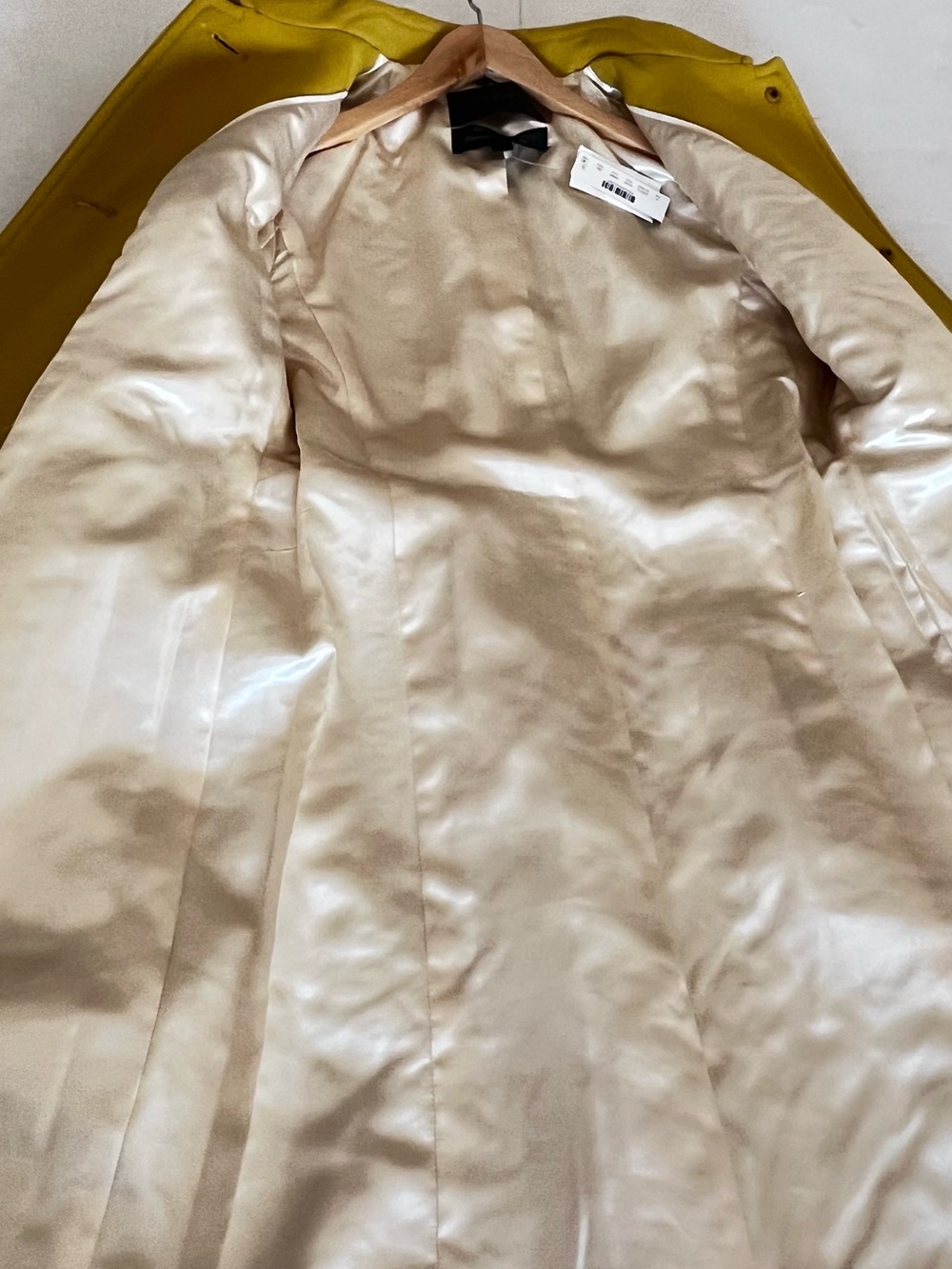 NWT J. Crew Yellow Lady Day Coat 6 - Picture 6 of 10
